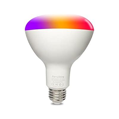 iLC RGB LED Light Bulb, Mood Color Changing 40W Equivalent,5700K Daylight  White, 450LM Dimmable 5W E26 Screw Base RGBW - 12 Color Choices - Timing