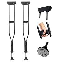 Algopix Similar Product 12 - KMINA  Crutches for Adults x2 Units