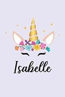 Algopix Similar Product 6 - Isabelle Personalized Name Notebook 