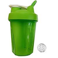 Protein Shaker Bottle Blender for Shake and Pre Work Out, Best Shaker Cup (BPA Free) W. Classic Loop Top & Whisk Ball, Kitchen Water Bottle (16oz