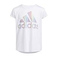 Algopix Similar Product 19 - adidas Rainbow Foil Tee Kids White