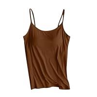 Algopix Similar Product 3 - Generic Camisole Tops for Women Built