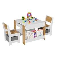 Algopix Similar Product 15 - GarveeHome Kids Table and Chair Set 4