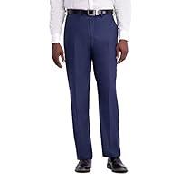 Algopix Similar Product 14 - Haggar Mens Classic Fit Soild Stretch
