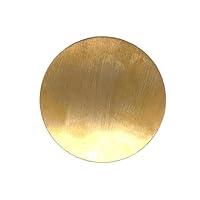 Algopix Similar Product 14 - WUDOLI Brass Disc Round Plate Sheet