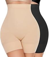 Algopix Similar Product 1 - YADIFEN Tummy Control Shapewear Shorts