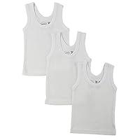 Algopix Similar Product 15 - Bambini 034 S Rib Knit White Sleeveless
