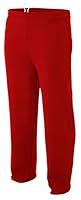 Algopix Similar Product 6 - A4 Mens Tech Fleece Pant, Large, Scarlet
