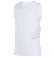 Algopix Similar Product 5 - DGXINJUN Youth Padded Shirt Chest Rib