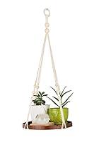 Algopix Similar Product 2 - TIMEYARD Macrame Plant Hanger  Indoor