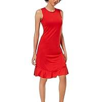 Algopix Similar Product 15 - Maison Jules Womens Ruffled Sleeveless