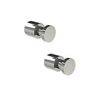 Algopix Similar Product 20 - Tiger Hook, Metal, Chrome, 3 X 3 X 3 cm