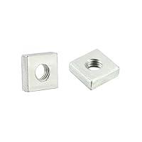 Algopix Similar Product 12 - uxcell Square Nuts M6x12mmx4mm White