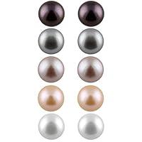 Algopix Similar Product 5 - Splendid Pearls Boxed Set 5 Pairs 78mm