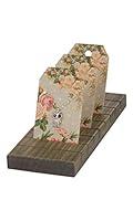 Algopix Similar Product 3 - Dark Oak Wood Jewelry Card Display 