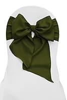 Algopix Similar Product 18 - LA Linen Polyester Poplin Chair Bow