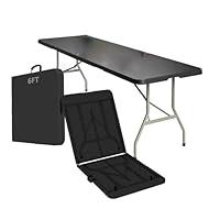 Algopix Similar Product 10 - ONUUNPY 6ft Heavy Duty Portable Folding