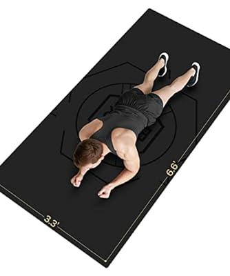 Yoga Mat Thick - Pilates Mat for Women and Men - Thick Yoga Mats for Home  Workout, Exercise, Yoga, & Gym - Yoga Mat Non Slip 6mm Thick Mat with  Strap, Non