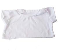 Algopix Similar Product 12 - White Basic Tee Shirt Teddy Bear