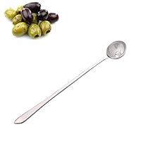 Algopix Similar Product 13 - Long Handle Olive Spoon StrainerCherry