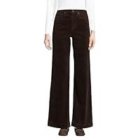 Algopix Similar Product 19 - Lands End Womens HR Wide Leg Wide Wale