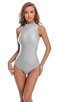 Algopix Similar Product 12 - Speerise Women Mock Neck Sleeveless