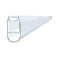 Algopix Similar Product 11 - Bull Nose Shower Seal, Clear, 1 m