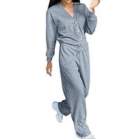 Algopix Similar Product 19 - Womens 2 Piece Sweatsuits Long Sleeve V