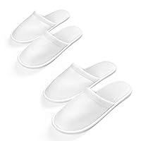 Algopix Similar Product 3 - AQUEENLY Spa Slippers 24 Pairs Velvet