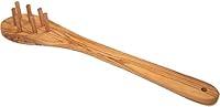 Algopix Similar Product 1 - Hand Carved Olive Wood Spaghetti Spoon