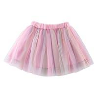 Algopix Similar Product 9 - Kids Embroidery Tulle Tutu Skirt with