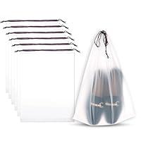 Algopix Similar Product 17 - Prasacco 6 Packs Shoe Bags for Travel