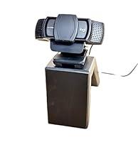 Algopix Similar Product 15 - Solid Wood Webcam Stand (Jet Black)