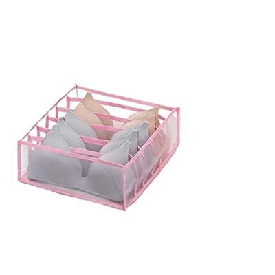 mDesign Plastic 12 Compartment Divided Drawer and Closet Storage Bin -  Organizer for Scarves, Socks, Ties Bras, and Underwear