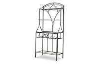 Algopix Similar Product 7 - Baxton Studio Margaux Wood and Metal
