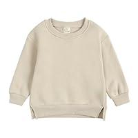 Algopix Similar Product 7 - Toddler Baby Boy Girl Clothes Crewneck