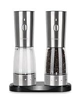 Algopix Similar Product 14 - Electric Salt and Pepper Grinder Set