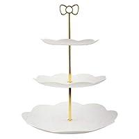 Algopix Similar Product 20 - Lucky Will Gold Cupcake Stand3 Tier