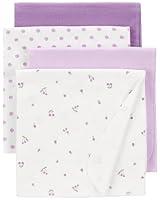 Algopix Similar Product 12 - Carters Baby 4Pack Receiving Blankets