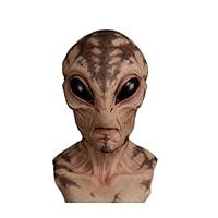 Algopix Similar Product 5 - Alien Mask Latex Full Head Realistic