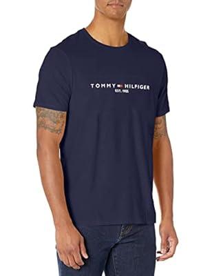 Tommy Hilfiger Men's Short Sleeve Logo T-Shirt
