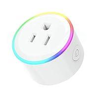 Algopix Similar Product 1 - WiFi Smart Plug Mini Smart Outlet Work