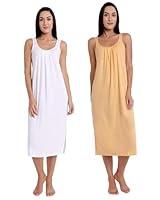 Algopix Similar Product 20 - TWGE Cotton Full Length Camisole for