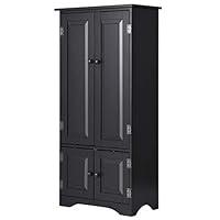 Algopix Similar Product 16 - Giantex Accent Floor Storage Cabinet