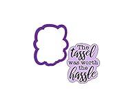 Algopix Similar Product 17 - Tassel Saying Cookie Cutter  The