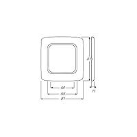 Algopix Similar Product 9 - Busch-Jaeger 2511 JH Ref Cover Frame