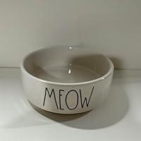 Algopix Similar Product 16 - Rae MEOW Cat Bowl Allside White