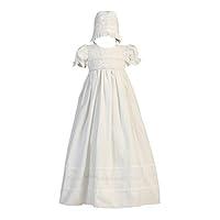 Algopix Similar Product 12 - Lito Girls Cotton Christening Gown