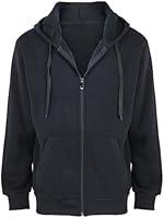 Algopix Similar Product 8 - LeeHanTon Zip Hoodie Men Sherpa Lined