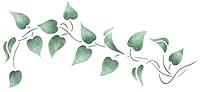 Algopix Similar Product 19 - Designer Stencils Leaf Wall Stencil SKU